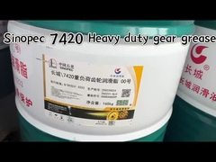 Sinopec 7420 Grasa de engranajes pesados para rodamientos de gran pared