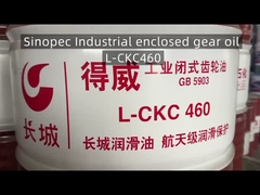 Sinopec Dewei L-CKC lubricante para engranajes industriales cerrados de aceite de la Gran Muralla en China