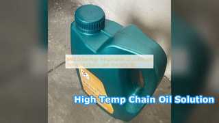 El mejor aceite para cadenas industriales de alta temperatura SHT518