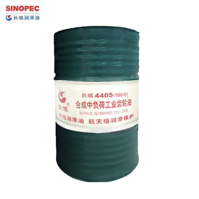 Buen precio Sinopec 4405 aceite de engranaje industrial sintético de carga media lubricante para paredes grandes en línea