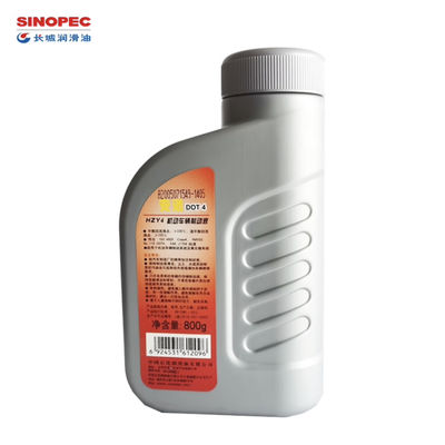 Buen precio DOT4 Fluido de freno sintético 800G Lubricantes sintéticos Sinopec en línea