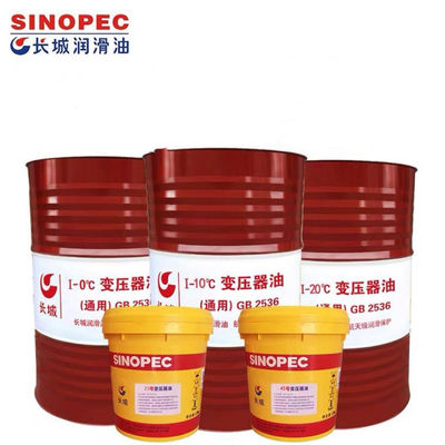 Buen precio Sinopec 170KG Lubricante de aislamiento térmico de aceite de transformador a 0°C en línea