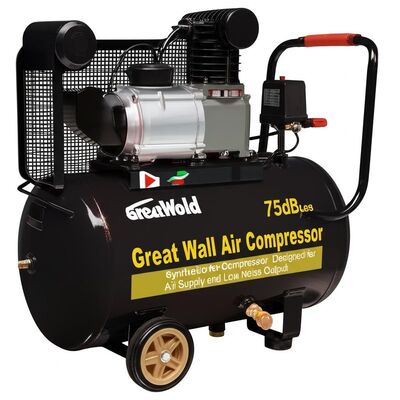 Buen precio Nivel de ruido 75 dB o menos Gran compresor de aire de pared Compresor de aire sintético diseñado para suministro de aire y baja salida de ruido en línea