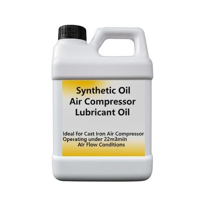 Buen precio Compresor de aire de aceite sintético Aceite lubricante ideal para compresor de aire de hierro fundido Operando bajo condiciones de flujo de aire de 22m3min en línea