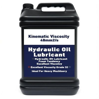 Buen precio Viscosidad cinemática 48 mm2/s Aceite hidráulico Lubricante Tendencia a la espuma Excelente Grado de viscosidad 32 Ideal para maquinaria pesada en línea